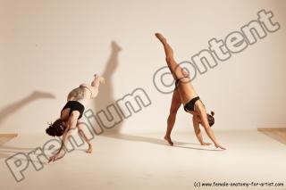 Female Anatomy poses - Capoeira